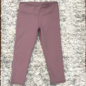 Mauve purple Fabletics leggings, size S, like new